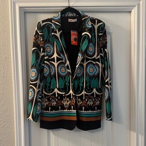 Chic Multicolor Women's Blazer